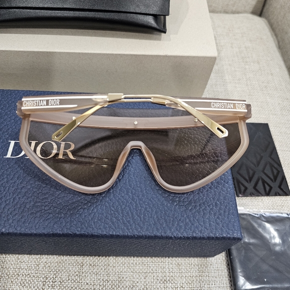 Dior Club Pink Shield Sunglasses - Picture 6 of 11